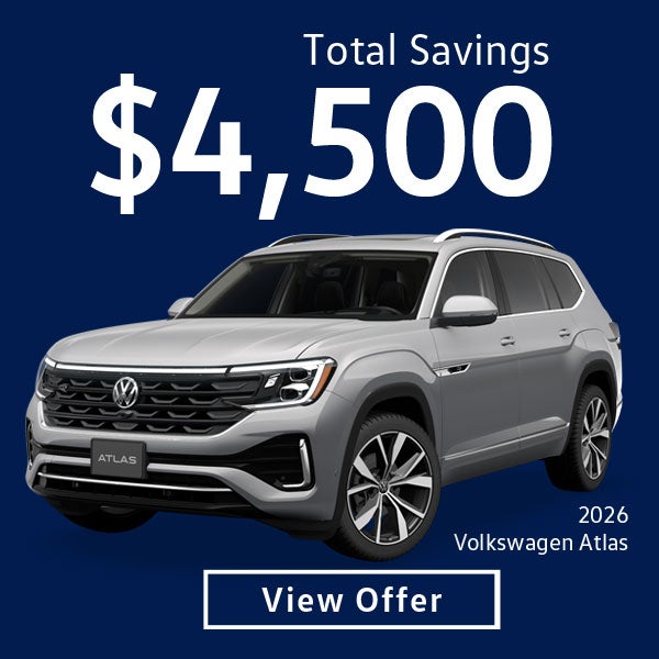 0% APR on 2026 Volkswagen Atlas